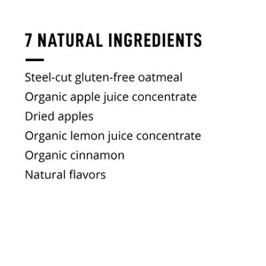 Steel Cut Oatmeal with Apple & Cinnamon